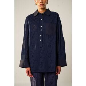 La Maregold The Jane Top Midnight Blue - XS/S